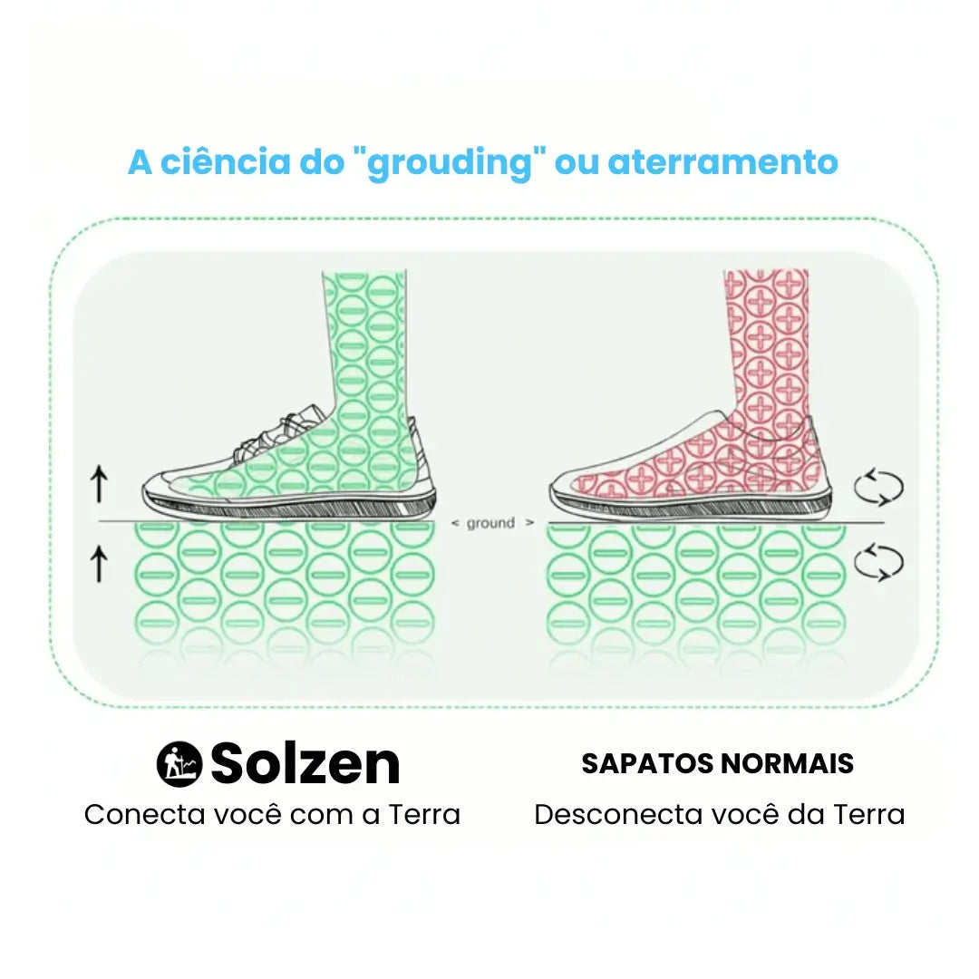 Tênis Solzen Skin Pro – Ortopédico Alívio imediato das Dores nos Pés
