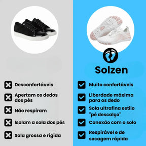 Tênis Solzen Skin Pro – Ortopédico Alívio imediato das Dores nos Pés
