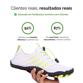 Sapato Tecnológico Terra Max - Conforto extremo, Ultra leve Ortopédico