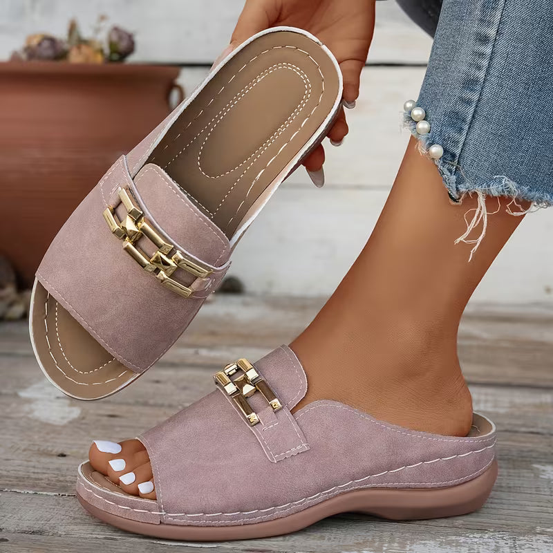 Tamanco Ortopédico Lunna Soft® <br> Alivo das Dores nos Pés